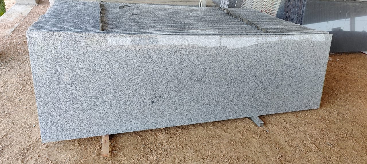 S White Granite Slab